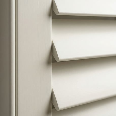 shutter close up white