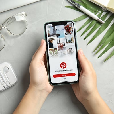 Pintrest on phone