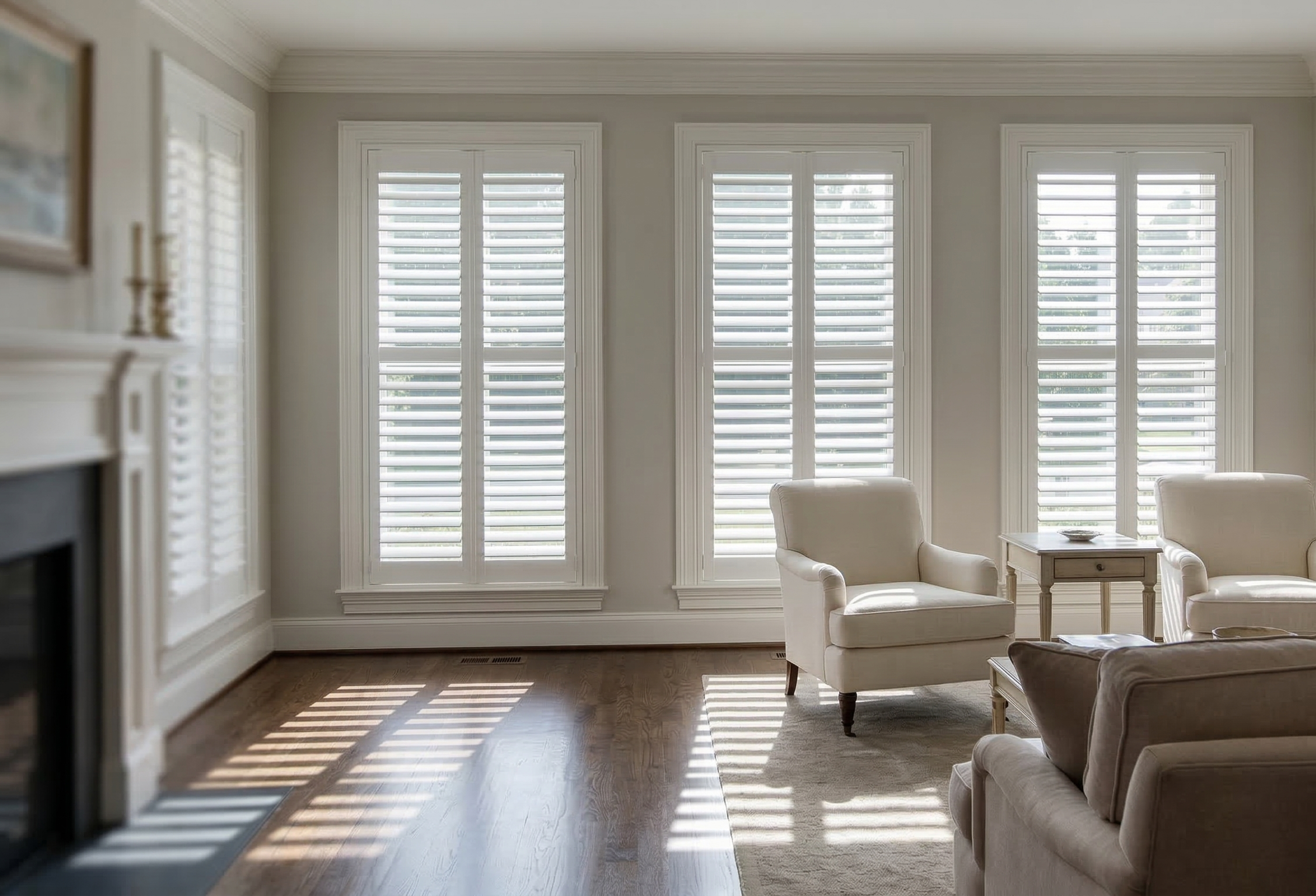 Wood vs Synthetic Shutters in Las Vegas: What Desert Heat Actually Does to Each Material