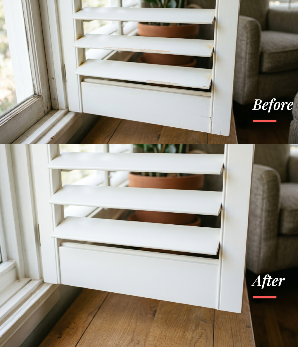 Painted vs Stained Shutters for California Homes